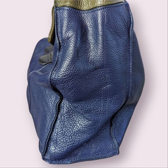 Kelsi Dagger Blue and Olive Tote Bag - Picture 6 of 15